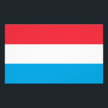 Foto Bandera de Luxemburgo<br><div class="desc">Bandera patriótica de Luxemburgo.</div>