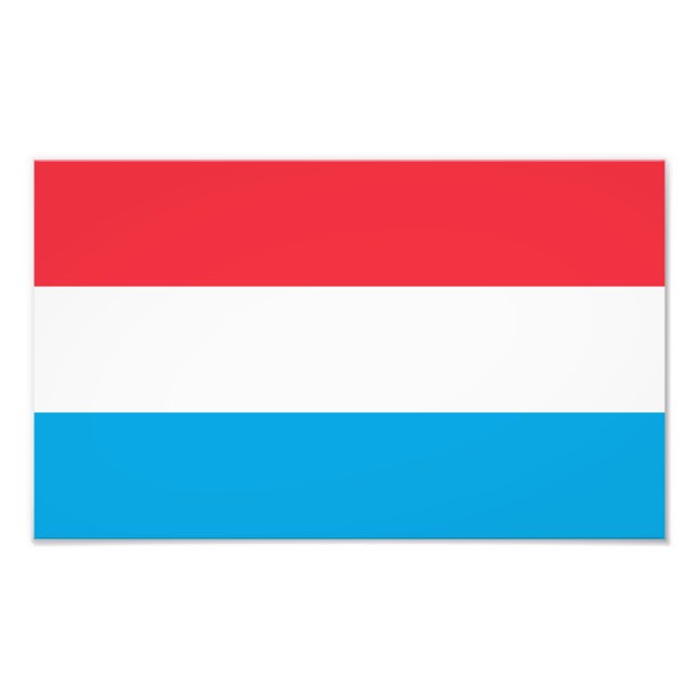 Foto Bandera de Luxemburgo (Frente)