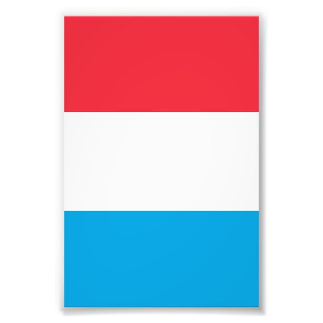 Foto Bandera de Luxemburgo (Frente)