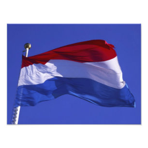 Foto bandera de Luxemburgo RF)