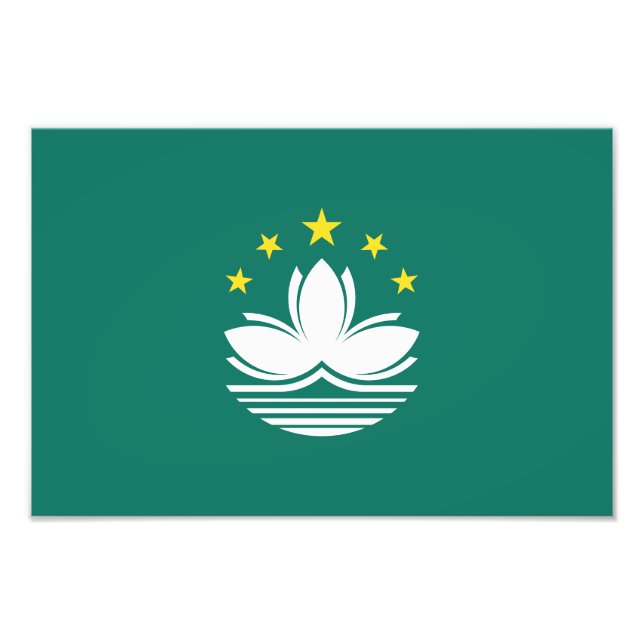 Foto Bandera de Macao (Frente)