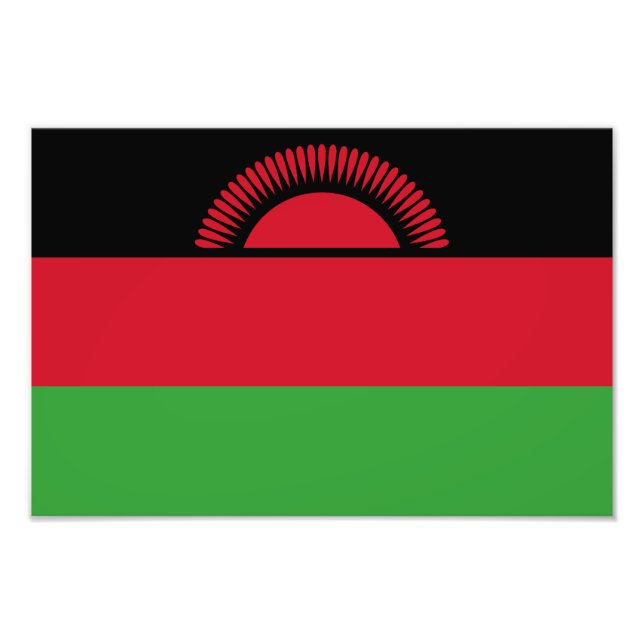 Foto Bandera de Malawi (Frente)