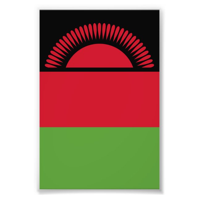 Foto Bandera de Malawi (Frente)