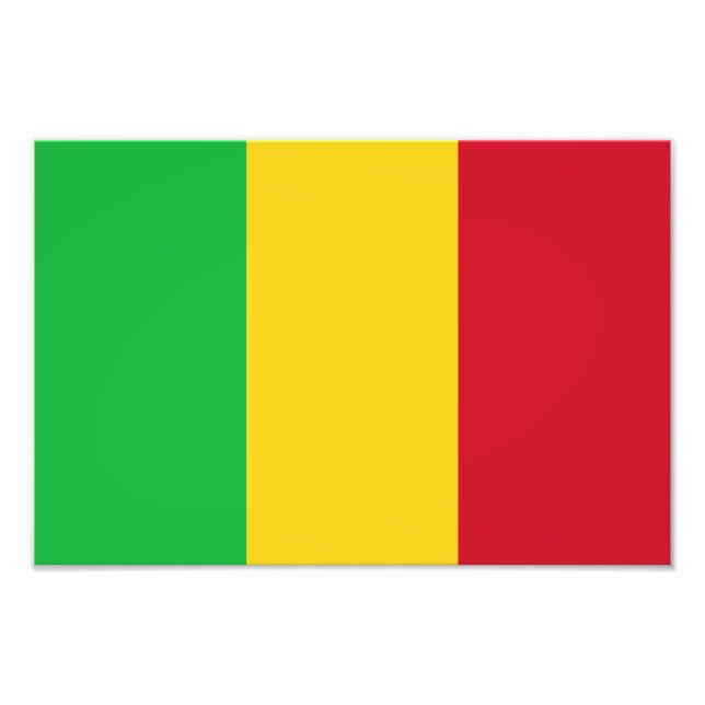 Foto Bandera de Mali (Frente)
