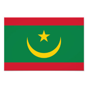 Foto Bandera de Mauritania