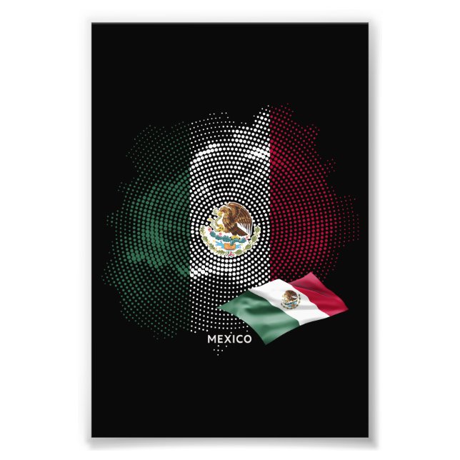 Foto bandera de México (Frente)