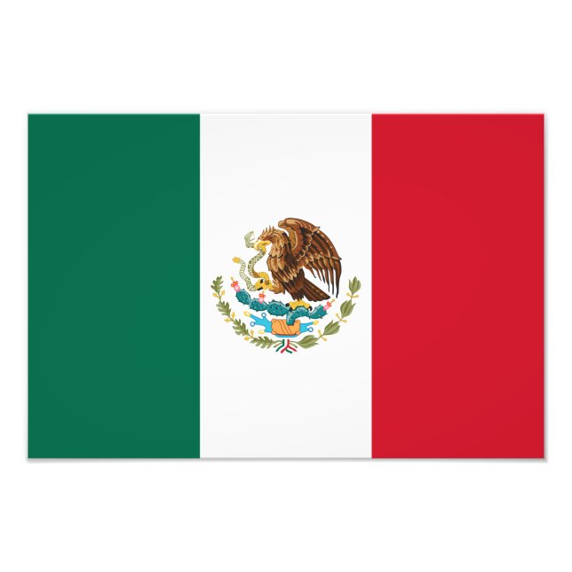 Foto Bandera de México, Bandera de la República Mexican (Frente)