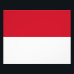 Foto Bandera de Mónaco<br><div class="desc">Bandera patriótica de Mónaco.</div>
