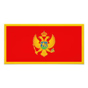 Foto Bandera de Montenegro