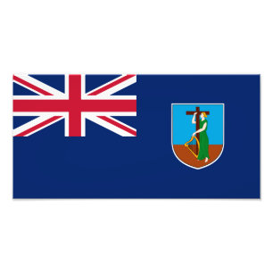Foto Bandera de Montserrat