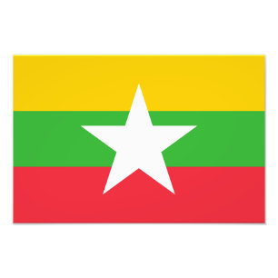 Foto Bandera de Myanmar