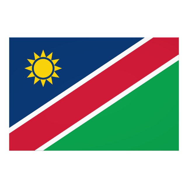 Foto Bandera de Namibia (Frente)