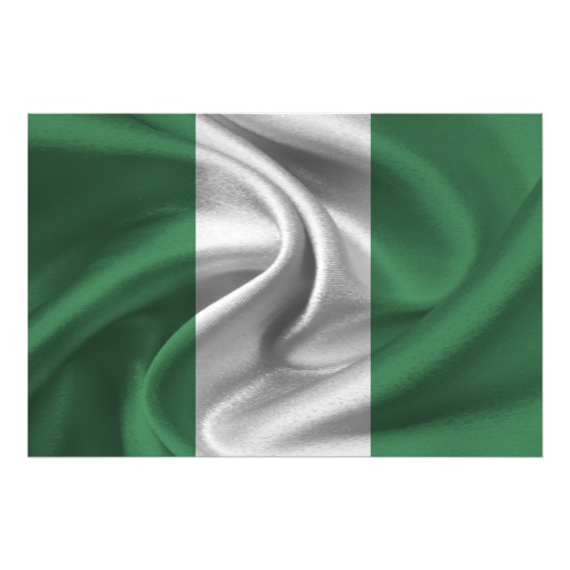 Foto Bandera de Nigeria (Frente)