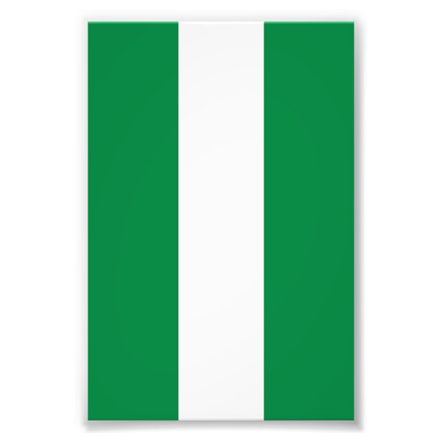 Foto Bandera de Nigeria (Frente)