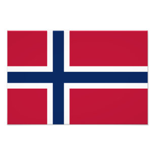 Foto Bandera de Noruega