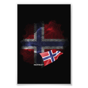 Foto bandera de Noruega