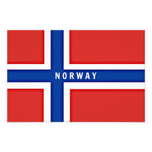 Foto Bandera de Noruega