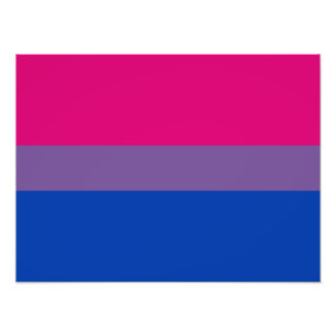 Foto Bandera de orgullo bisexual