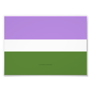 Foto Bandera de orgullo genderqueer de SlipperyJoe lava