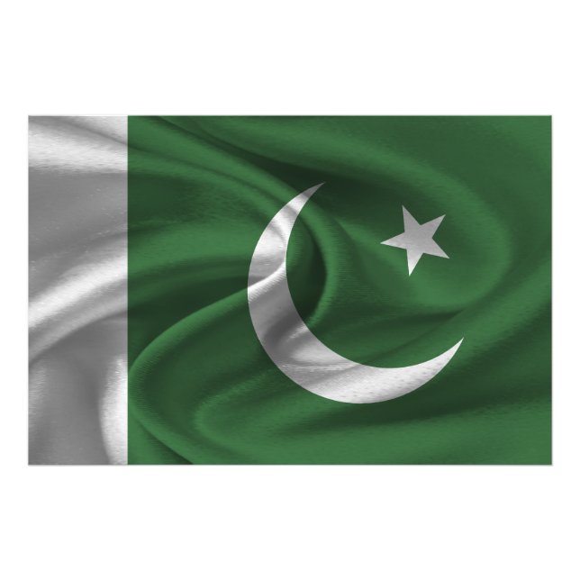 Foto Bandera de Pakistán (Frente)