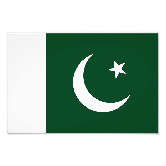 Foto Bandera de Pakistán (Frente)