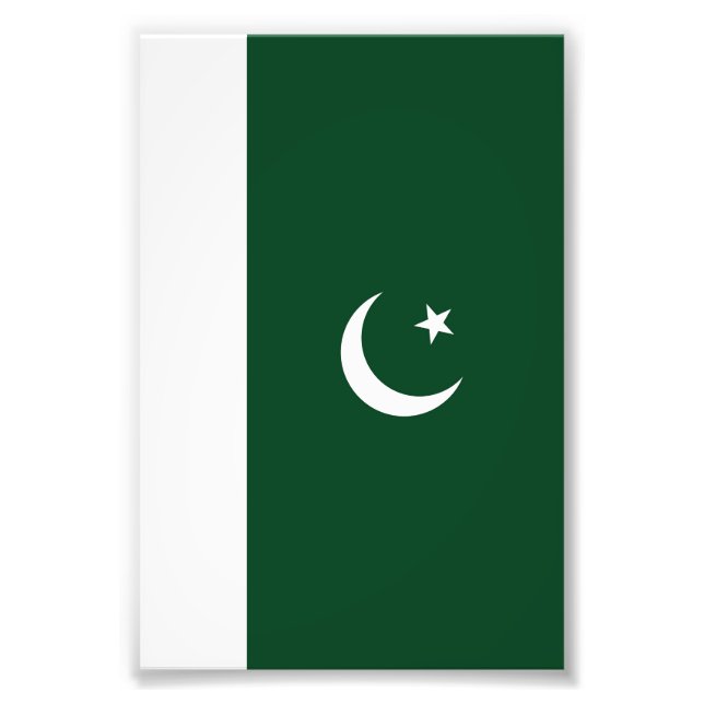 Foto Bandera de Pakistán (Frente)