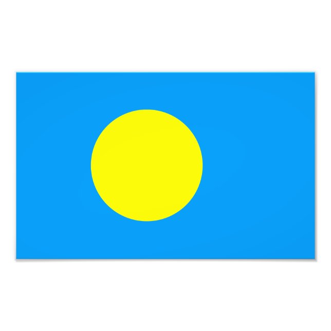 Foto Bandera de Palau (Frente)