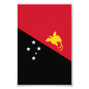 Foto Bandera de Papúa Nueva Guinea