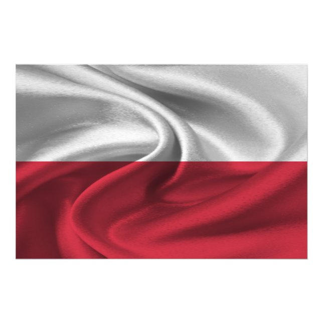 Foto Bandera de Polonia (Frente)