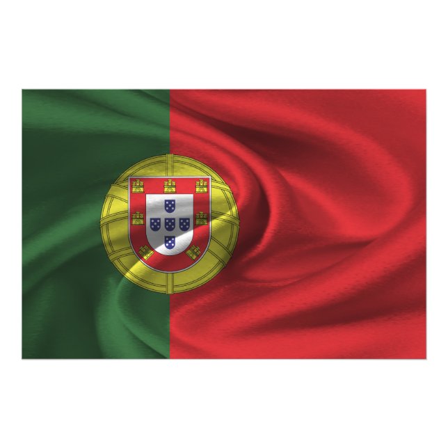 Foto Bandera de Portugal (Frente)