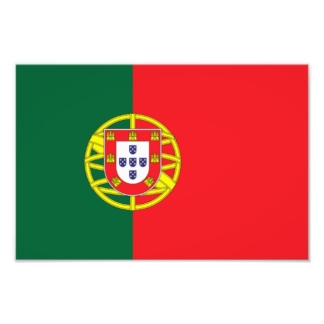 Foto Bandera de Portugal (Frente)