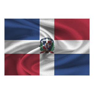 Foto Bandera de República Dominicana