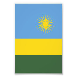 Foto Bandera de Ruanda