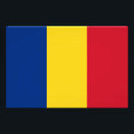 Foto Bandera de Rumania<br><div class="desc">Bandera patriótica de Rumania.</div>