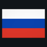Foto Bandera de Rusia<br><div class="desc">Bandera patriótica de Rusia.</div>