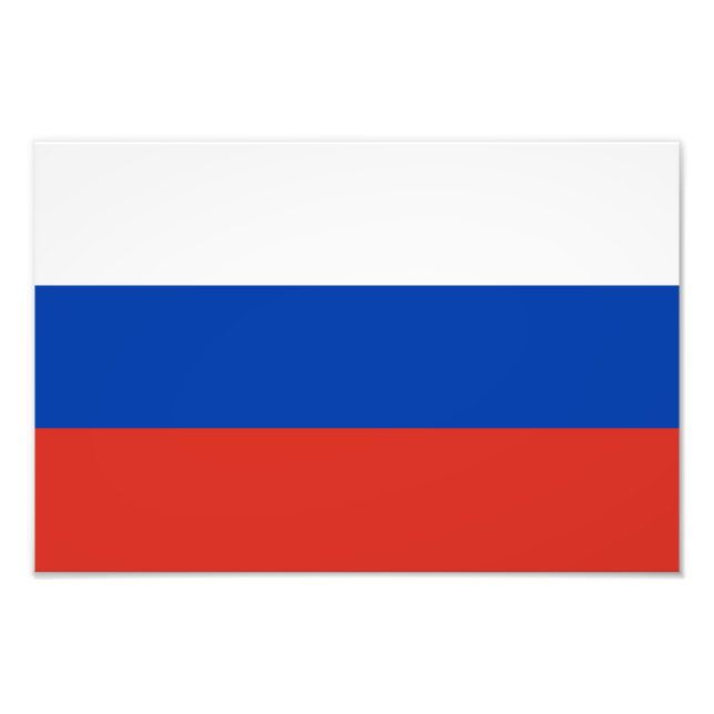Foto Bandera de Rusia (Frente)