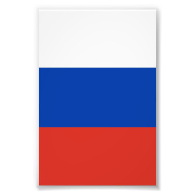 Foto Bandera de Rusia (Frente)