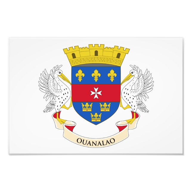 Foto Bandera de San Bartolomé (Frente)