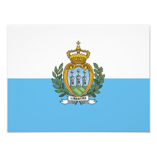 Foto Bandera de San Marino