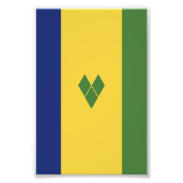 Foto Bandera de San Vicente y las Granadinas