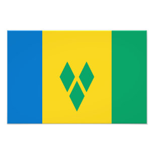 Foto Bandera de San Vicente y las Granadinas