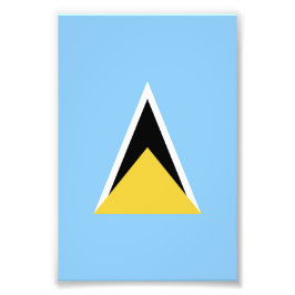 Foto Bandera de Santa Lucía