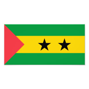 Foto Bandera de Santo Tomé y Príncipe