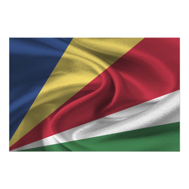 Foto Bandera de Seychelles (Frente)