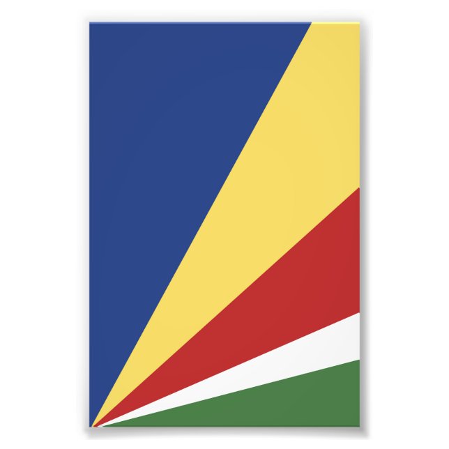 Foto Bandera de Seychelles (Frente)