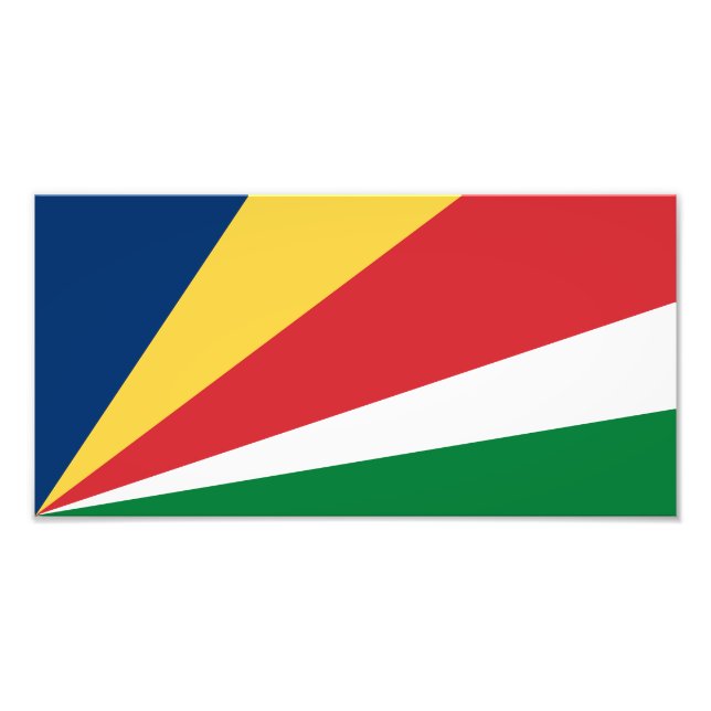Foto Bandera de Seychelles (Frente)