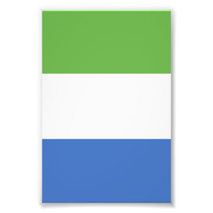 Foto Bandera de Sierra Leona