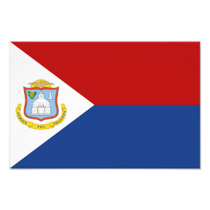 Foto Bandera de Sint Maarten