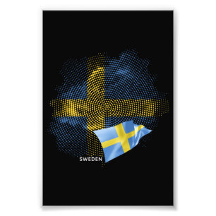 Foto bandera de Suecia