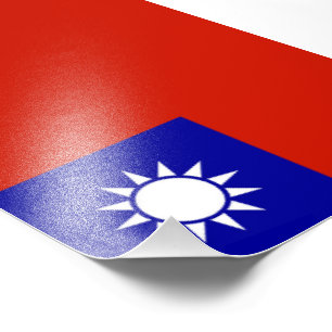 Foto Bandera de Taiwán